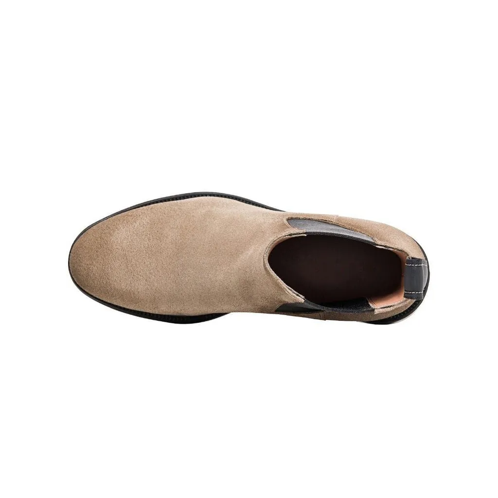 Women's Beatles Ankle Boots in Suede - Taupe