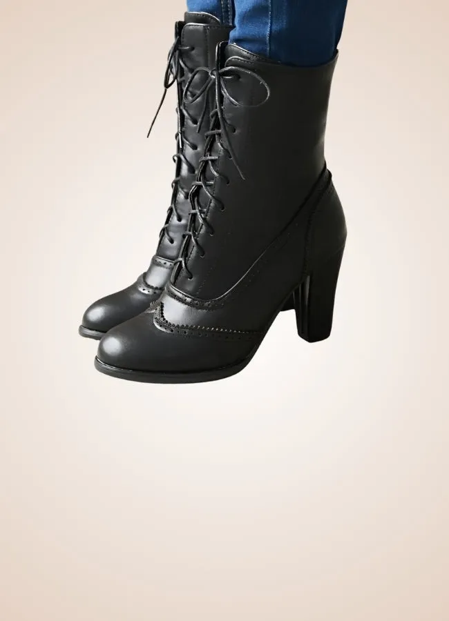 Women's Leather Ankle Boots