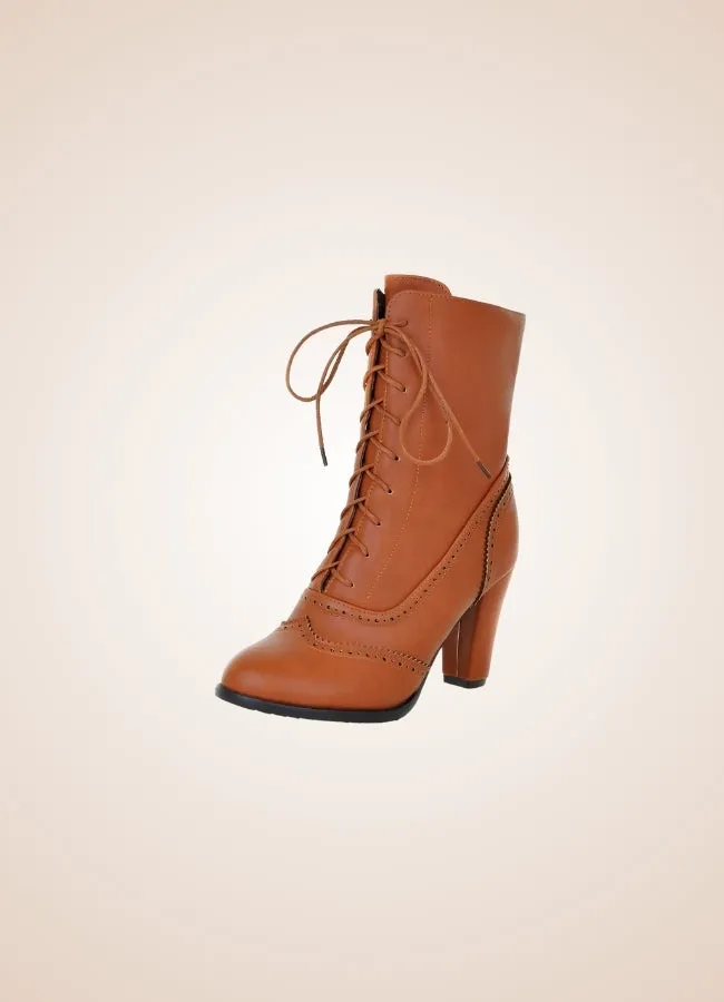 Women's Leather Ankle Boots