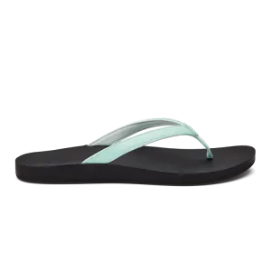 WOMEN'S OLUKAI PUAWE | SEA GLASS / BLACK