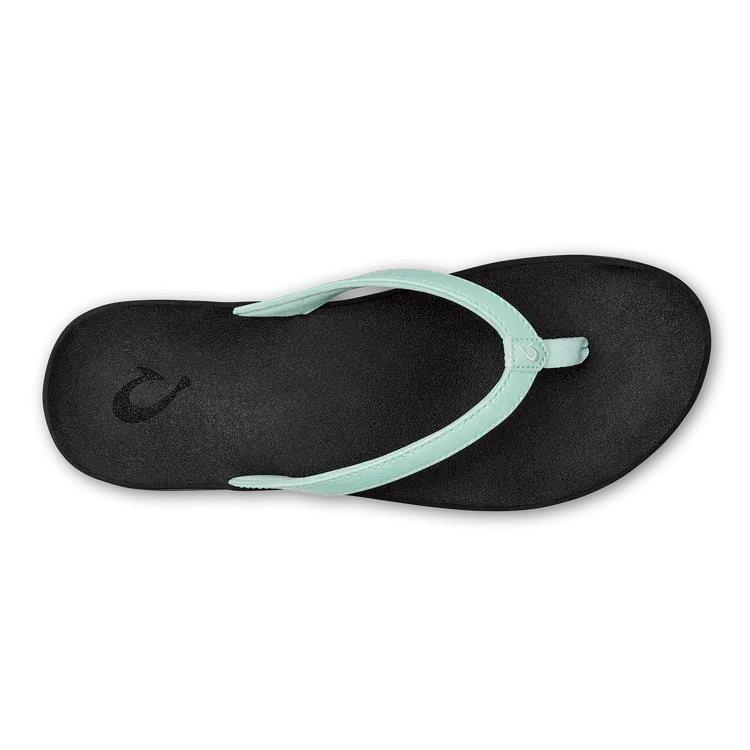 WOMEN'S OLUKAI PUAWE | SEA GLASS / BLACK