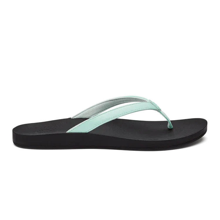 WOMEN'S OLUKAI PUAWE | SEA GLASS / BLACK