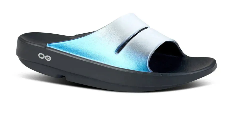 WOMEN'S OOFOS OOAHH LUXE SLIDE | FROST