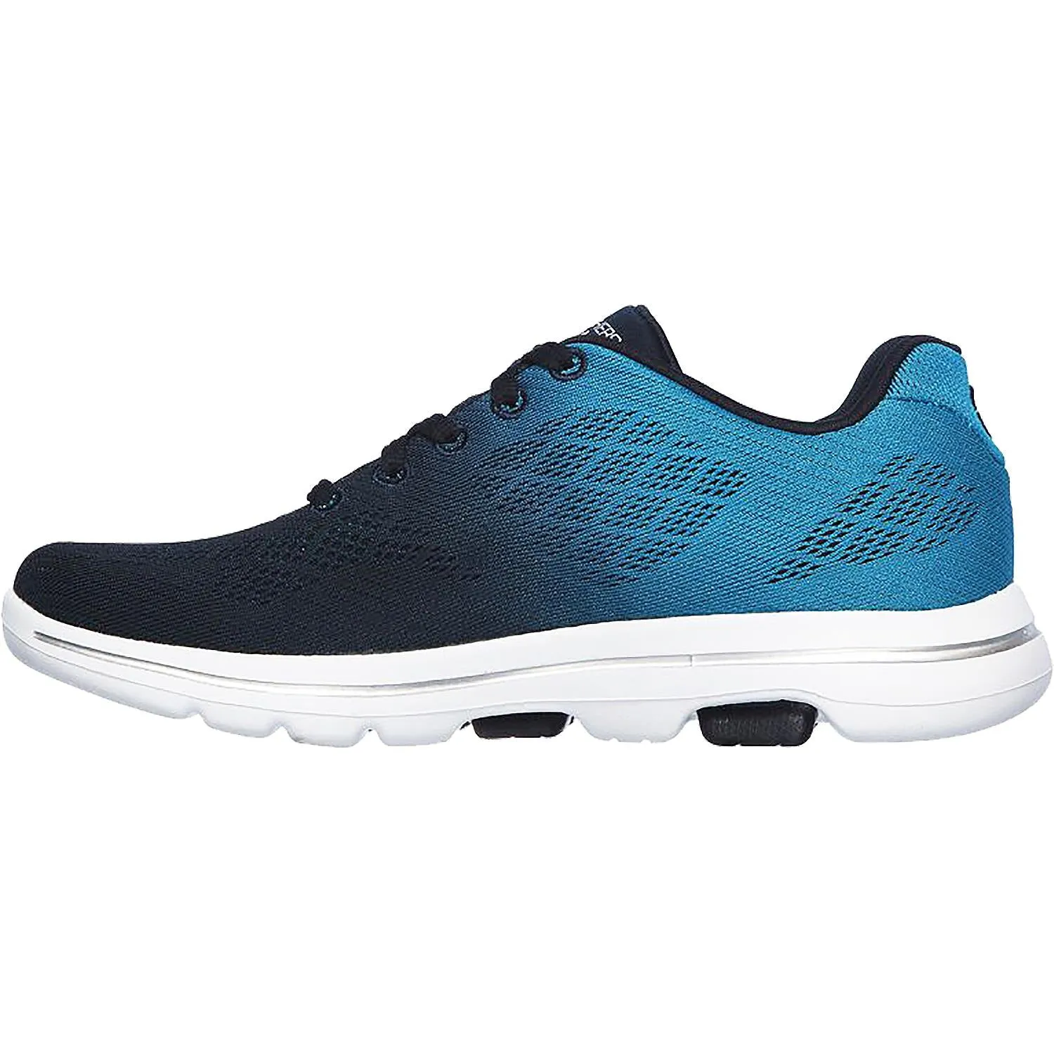 Women's Skechers Gowalk 5 Alive Navy Fabric Mesh