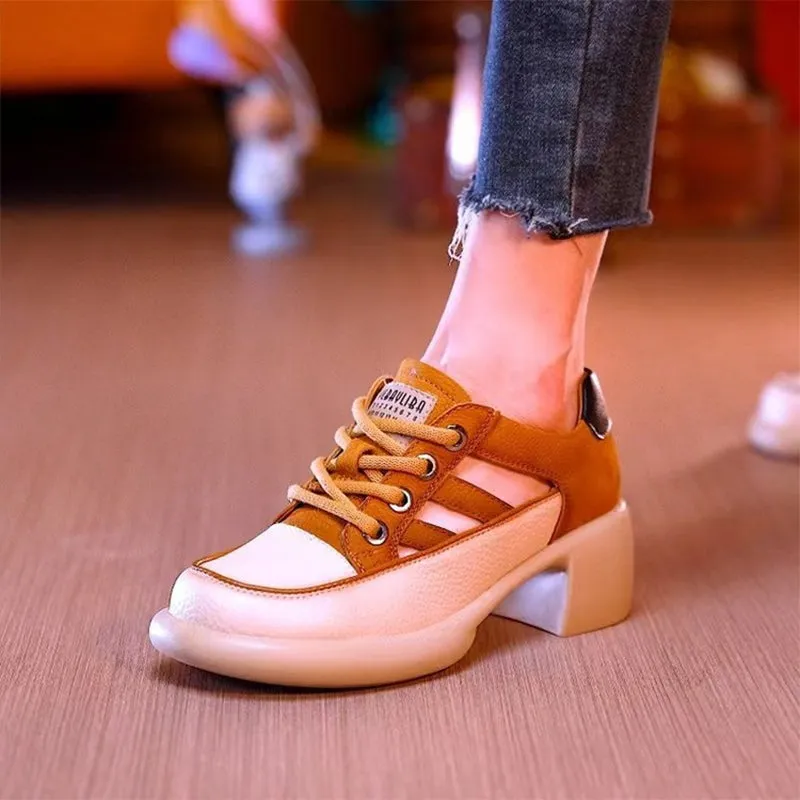 Women's Summer New Hollow High-heeled Sandals
