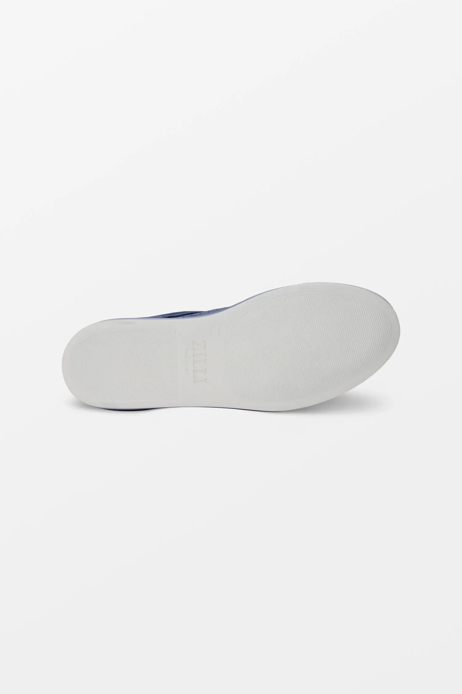 Zilli Blue Soft Nubuck Sneakers